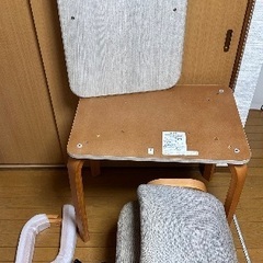 ハイテーブルこたつ ライラ パーソナルこたつ 年式2021年 リクライニングチェアー付き 滝口木材株式会社の画像