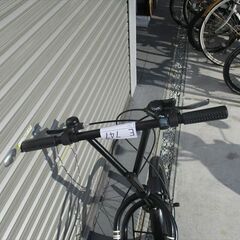 E747★　14800円★　ミニベロ中古自転車 【ドッペルギャンガー　330ロードヨット　20インチ　黒 】の画像