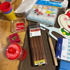 南部鉄器　花瓶　コカコーラ灰皿　貯金箱　など　雑貨　まとめての画像