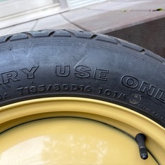 スペアタイヤ T135/80D16   1本の画像