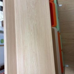 おもちゃ収納棚　おもちゃ箱の画像