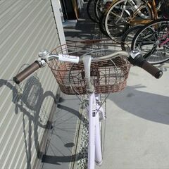 E749★限定特価★ 中古自転車 【　26インチ　マルイシ　プルミエール　パープル 】 の画像