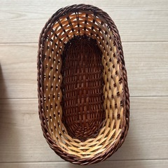 小物カゴ2つの画像