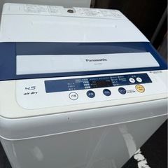 Panasonic（パナソニック）全自動洗濯機 4.5kg NA-F45B3配送可能の画像