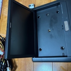 アルパイン　フリップダウンモニター　ジャンク品の画像