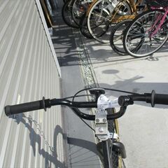 E751★　19800円★　ＢＭＸ風中古自転車 【バックパッカー　　24インチ　黒　 】 の画像