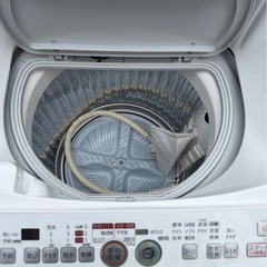 SHARP（シャープ）電気洗濯乾燥機 6.0kg ES-TG60L-P 配送可能の画像