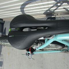 E752★18800円★整備済み クロスバイク中古自転車【アサヒ　ウィークエンドバイク　ライトグリーン　46㎝】の画像