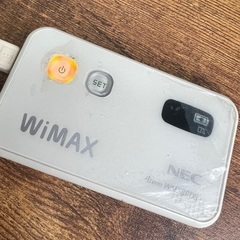 WiMAX モバイルルータ　UQ NEC wifi スマホ　パソコンの画像