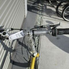 E753★28000円★　折りたたみ中古自転車【20インチ ＤＡＨＯＮ　mu イエロー 】の画像