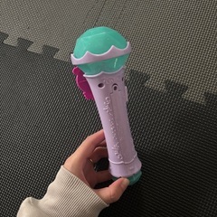 美品 プリンセスイラスト付きマイク型おもちゃの画像