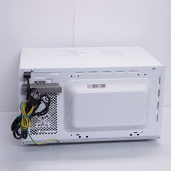 2019年製 YAMAZEN 電子レンジ 配達設置対応・一ヶ月保証 ターンテーブルタイプ 横開き 17L ホワイト 50Hz（東日本地域専用） YRB-177（W）ヤマゼン の画像