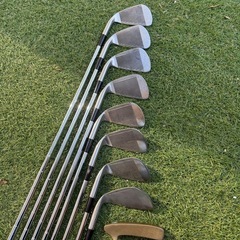 ゴルフクラブ Mizunoアイアンセット ８本4IからSW➕パターの画像