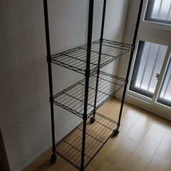 スチールラック（マッドブラック）の画像