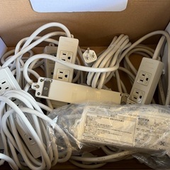 3m延長コード（8本）の画像