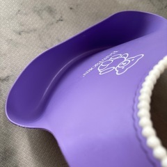 BABYBJORN お食事エプロン　パープル🟣の画像