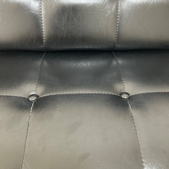 カリモク60 Kチェア 2シーター スタンダードブラックの画像