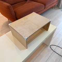 木製　台　棚の画像