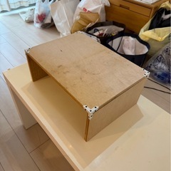 木製　台　棚の画像