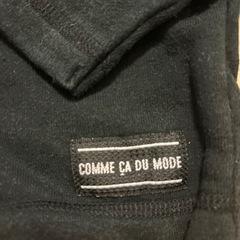 フォーマル　COMME CA ISM ブラックカーディガン 90サイズの画像
