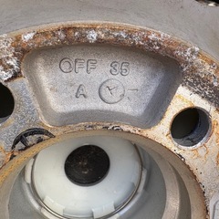 フェイド15インチ4穴　
6J オフ35(100.114.3ok)の画像