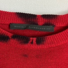 イタリア製DANIELE ALESSANDRINI タイダイセーター　男女兼用の画像