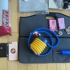 まとめ売り　雑貨装飾品・台所用品・薬ケース・カバン・掃除用品などの画像