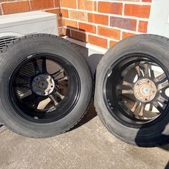 HOT STUFF ATRUM 15インチ＋ダンロップ スタッドレス195/65R15 プリウス/ノア/ヴォクシー等の画像