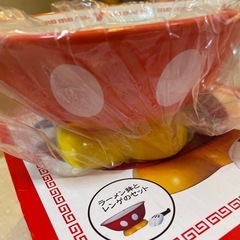 ディズニー ミッキーマウス ラーメンセット ラーメンどんぶり どんぶり レンゲ付きの画像