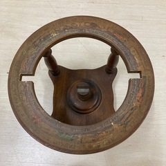 商談中地球儀　オブジェ　小型の画像