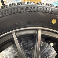 アルミホイール付スタッドレス】ブリヂストン ICE PARTNER2 165/65R14 4本セットの画像