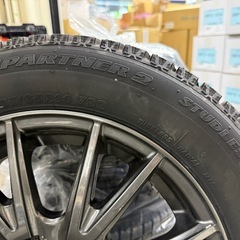アルミホイール付スタッドレス】ブリヂストン ICE PARTNER2 165/65R14 4本セットの画像
