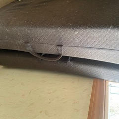 布団　ベッド　マットレス　折りたたみの画像