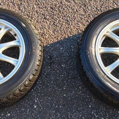 (中古)アルミホイール+スタッドレスタイヤの画像