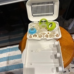 ピジョン　哺乳瓶レンジで消毒の画像