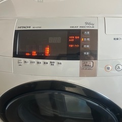 HITACHI BD-V3700L ドラム式洗濯機 本体の画像
