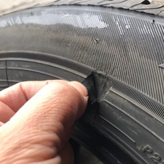 2024年製 BS 225/60R17 4本 8分山 夏タイヤのみ アルファードフォレスターなどにの画像