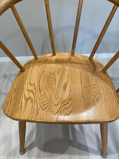 【無印良品】オーク材ダイニング5点セット（テーブル150cm＋チェア4脚）直接引取歓迎◎