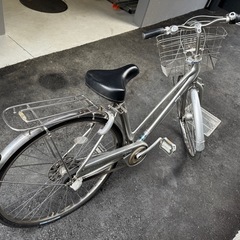 オートライト！　シティサイクル  自転車 27インチの画像