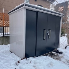 ヨド物置 購入後2年物 美品 冬季限定価格 お届け日早い方優先の画像