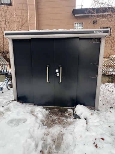 ヨド物置 購入後2年物 美品 冬季限定価格 お届け日早い方優先