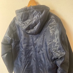 ☆SPALDING ネイビー ベンチコートサイズLLの画像