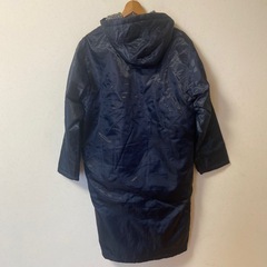 ☆SPALDING ネイビー ベンチコートサイズLLの画像