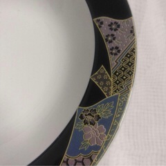 未使用　友禅 和風花柄 スープ皿　5点セットの画像