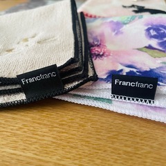 新品Francfrancハンカチ1枚100円 猫好きな方にも🐈‍⬛　 の画像