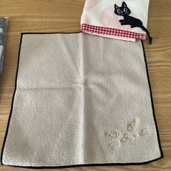 新品Francfrancハンカチ1枚100円 猫好きな方にも🐈‍⬛　 の画像