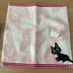 新品Francfrancハンカチ1枚100円 猫好きな方にも🐈‍⬛　 の画像