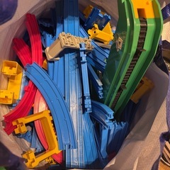 プラレール　大量の画像