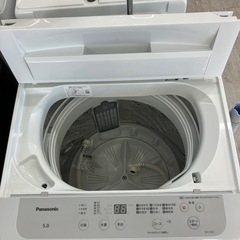 安心の1年間保証付き！Panasonic全自動洗濯機2023年製5.0kg【トレファク堺福田店】の画像