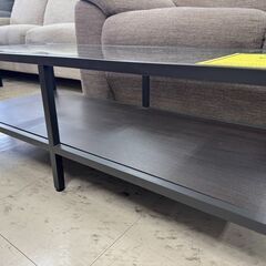 J3360　【リユースのサカイ柏店】　ガラスローテーブル　机　の画像